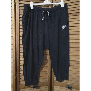 NIKE Light Joggers in Charcoal Heather Gray Size 2X